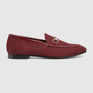 Gucci Damen Jordaan Damenloafer mit GG factory