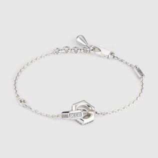 Gucci Heart bracelet with Interlocking G in 925 sterling Gucci Heart bracelet with Interlocking G in 925 sterling