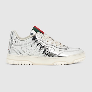 Zapatilla Gucci Basket para mujer en Demetra blanco GUCCI ES