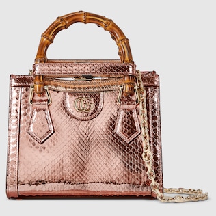 Gucci Jackie small python shoulder bag in orange | GUCCI® US Gucci Jackie small python shoulder bag in orange | GUCCI® US