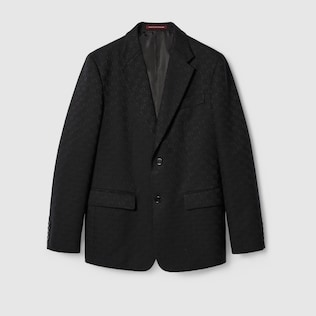 Gucci Jacket outlet Black Cotton Casual ...