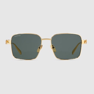GUCCI サングラス GG1146SK-001 GOLD/ GRAY ユニセックス Amazon.co.jp: [グッチ] サングラス ユニセックス GG0077SK 001