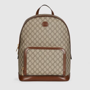 Gucci beige on sale gg supreme backpack