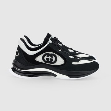 Mens gucci clearance black trainers