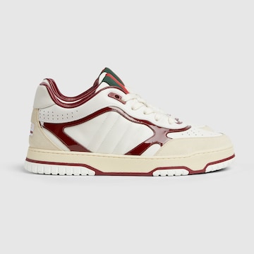 Men's Gucci Re-Web sneaker in white leather | GUCCI® US