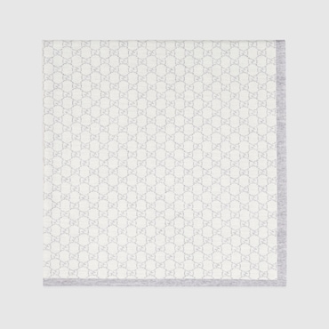 GUCCI Bébé - Couverture Pour Bébé En Laine À Motif GG