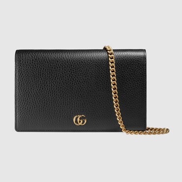 GUCCI GG Marmont Wallet On Chain