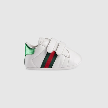 GUCCI Baby - Ace Leather Trainer, Size 18