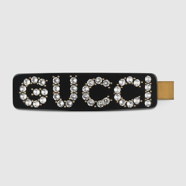 GUCCI Crystal Single Hair Clip