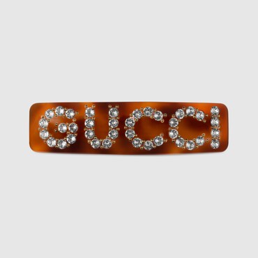 GUCCI Crystal Single Hair Clip
