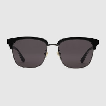 GUCCI Rectangular Frame Sunglasses