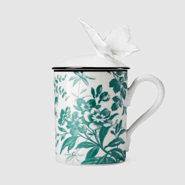 GUCCI Herbarium Butterfly Mug
