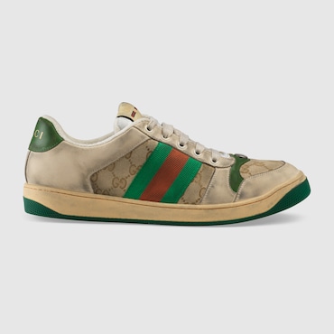 GUCCI Men's GG Screener Sneaker, Size 9