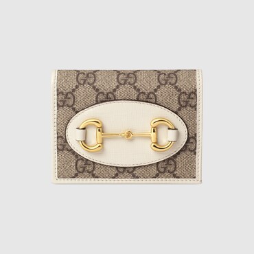 GUCCI Horsebit 1955 Card Case Wallet