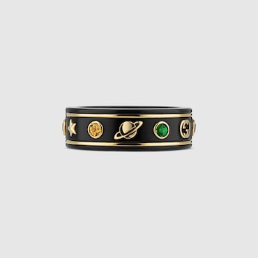 GUCCI Icon Ring With Gemstones