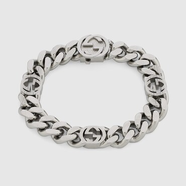 GUCCI Interlocking Bracelet, Size L