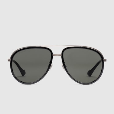 GUCCI Aviator Frame Sunglasses