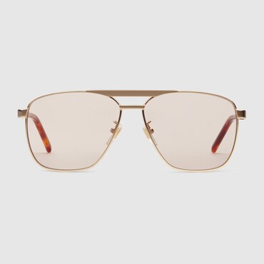 GUCCI Navigator-frame Sunglasses