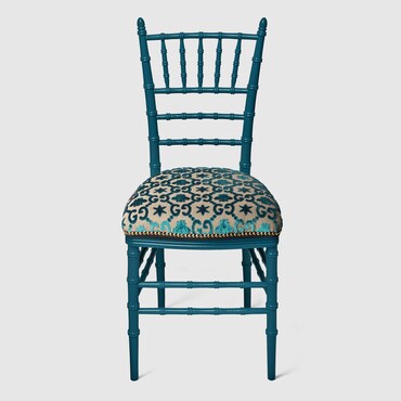 GUCCI Chiavari Chair With GG Jacquard