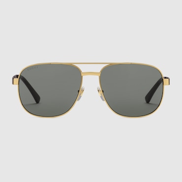GUCCI Navigator Frame Sunglasses