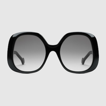 GUCCI Oval-frame Sunglasses