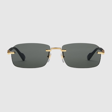 GUCCI Rectangular Frame Sunglasses