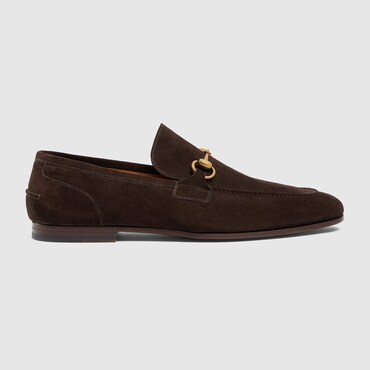 GUCCI Men's Jordaan Loafer, Size 39 IT