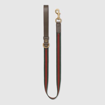 GUCCI Large Web Pet Leash