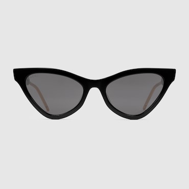 GUCCI Cat Eye Acetate Sunglasses