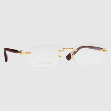 GUCCI Rectangular Optical Frame