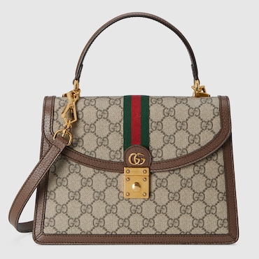 GUCCI Ophidia Medium Top Handle Bag