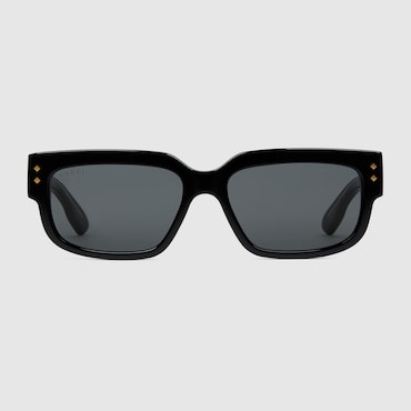 GUCCI Rectangular Frame Sunglasses