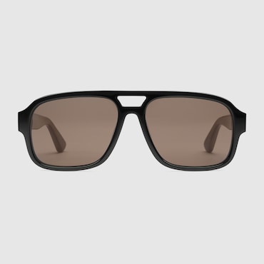 GUCCI Navigator Frame Sunglasses