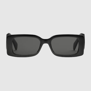 GUCCI Rectangular Frame Sunglasses