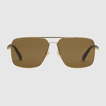 GUCCI Navigator Frame Sunglasses