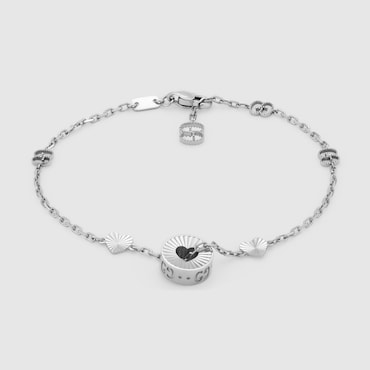 GUCCI Icon 18k Heart Bracelet