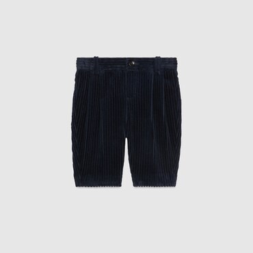 GUCCI CORDUROY VELVET PANT WITH PATCH