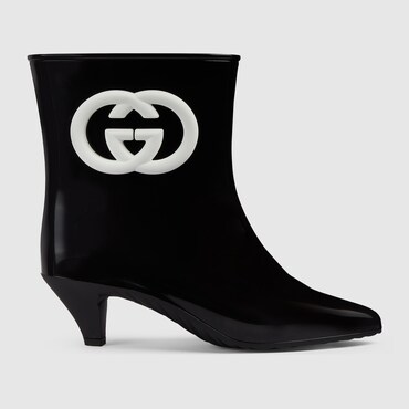 GUCCI GUCCI WOMEN'S INTERLOCKING G ANKLE BOOT