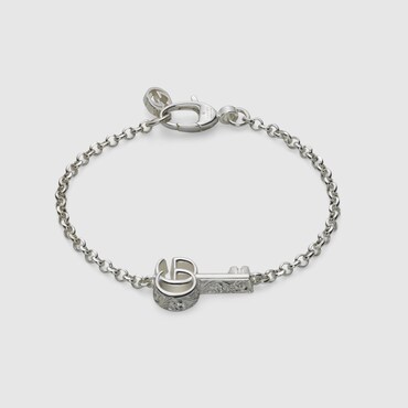 GUCCI GUCCI GG MARMONT KEY CHARM BRACELET