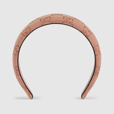 GUCCI GUCCI GG CANVAS HAIRBAND