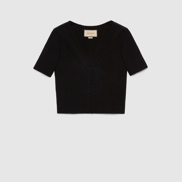 GUCCI GUCCI CASHMERE WOOL CARDIGAN