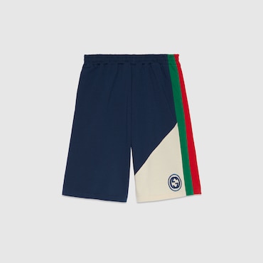 GUCCI Kids - Cotton Jersey Bermuda, Size 4 YEARS