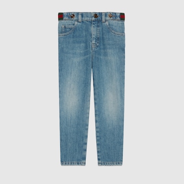 GUCCI Kids - Denim Trousers, Size 5 YEARS