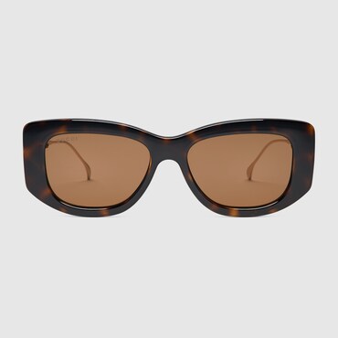 GUCCI Rectangular Frame Sunglasses