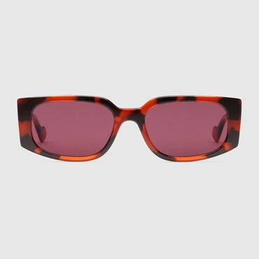 GUCCI Rectangular-frame Sunglases