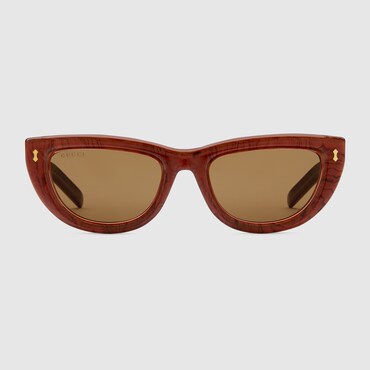 GUCCI Cat-eye Frame Sunglasses