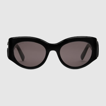 GUCCI Oval Frame Sunglasses