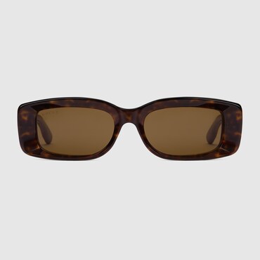 GUCCI Rectangular-frame Sunglasses