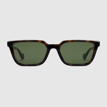 GUCCI Rectangular-frame Sunglases