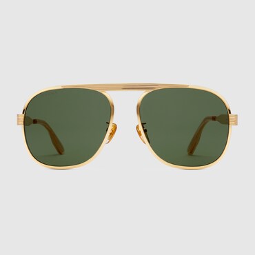 GUCCI Navigator Frame Sunglasses